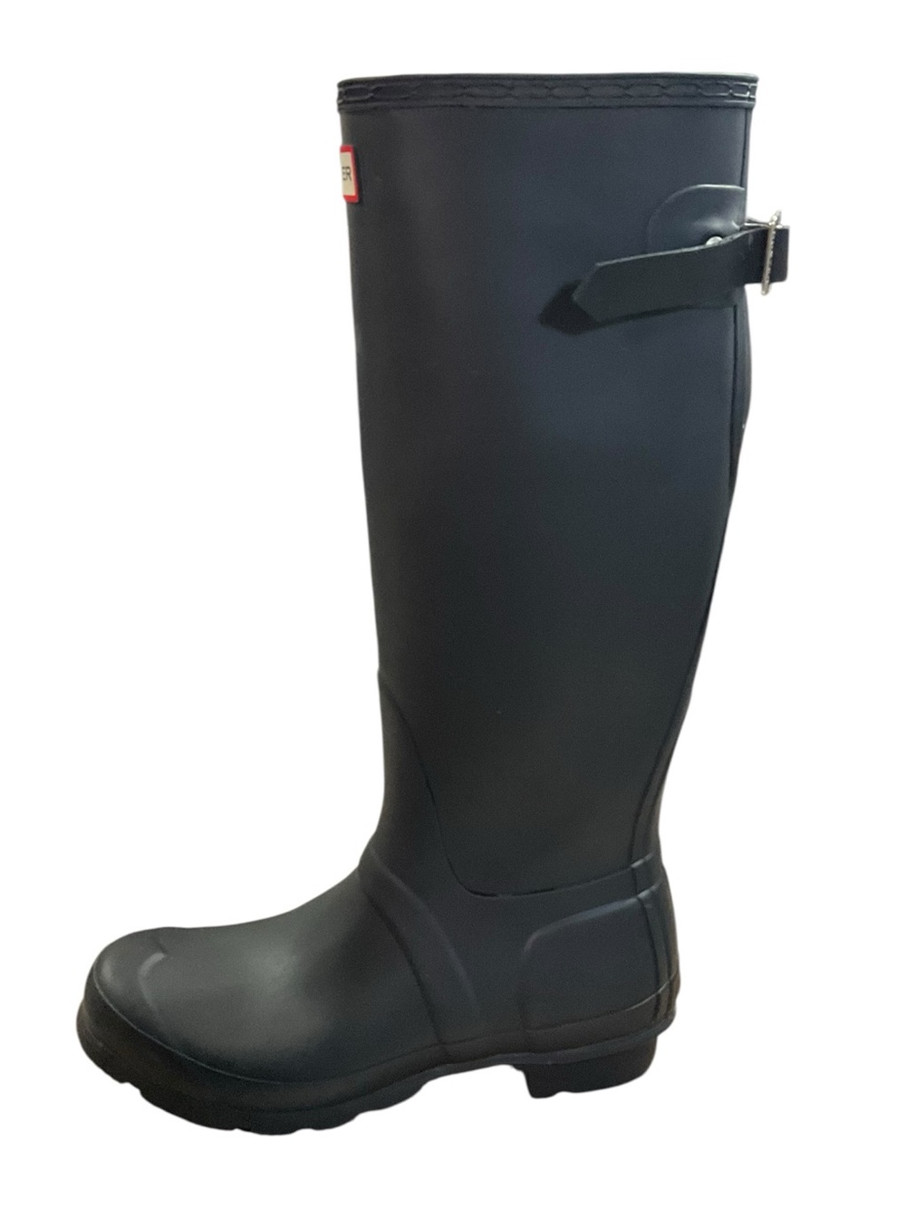 Hunter Original Tall Matte Black Waterproof Rain Boots Women’s Size 7 - Picture 3 of 16